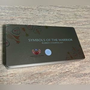 NIB Ford Symbols of a Warrior rubber stamping kit